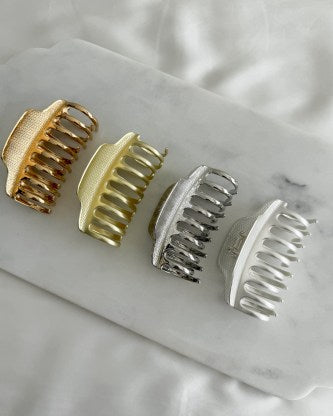 Gold Metal Claw Clip