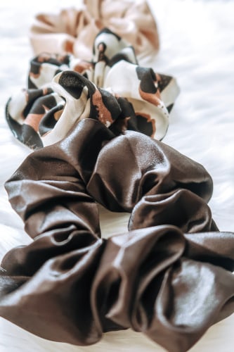 Black Noir Scrunchie