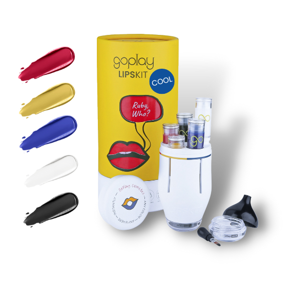 LipsKit™ Complete: Your personal lipstick maker by GoPlay Cosmetics