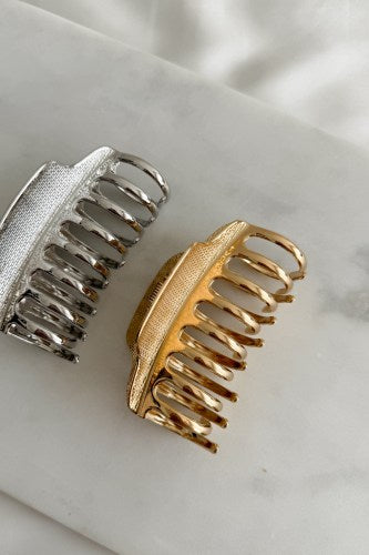 Gold Metal Claw Clip