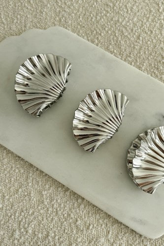 Icon Shell Claw Clip Silver