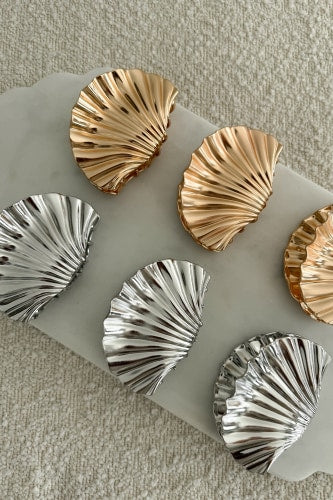 Icon Shell Claw Clip Silver