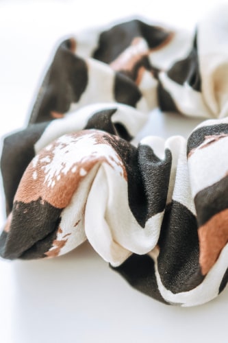 Leopard Scrunchie