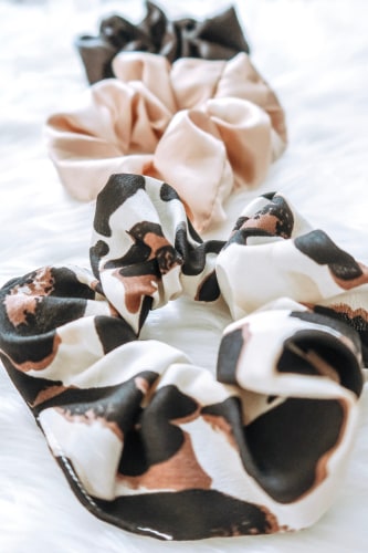 Leopard Scrunchie