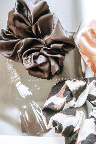 Leopard Scrunchie