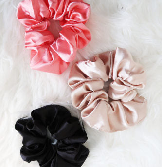 Rosey Pink Scrunchie