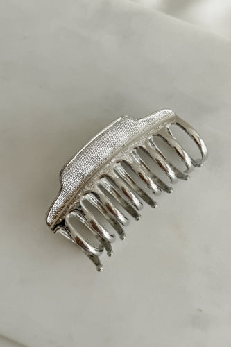 Silver Metal Claw Clip